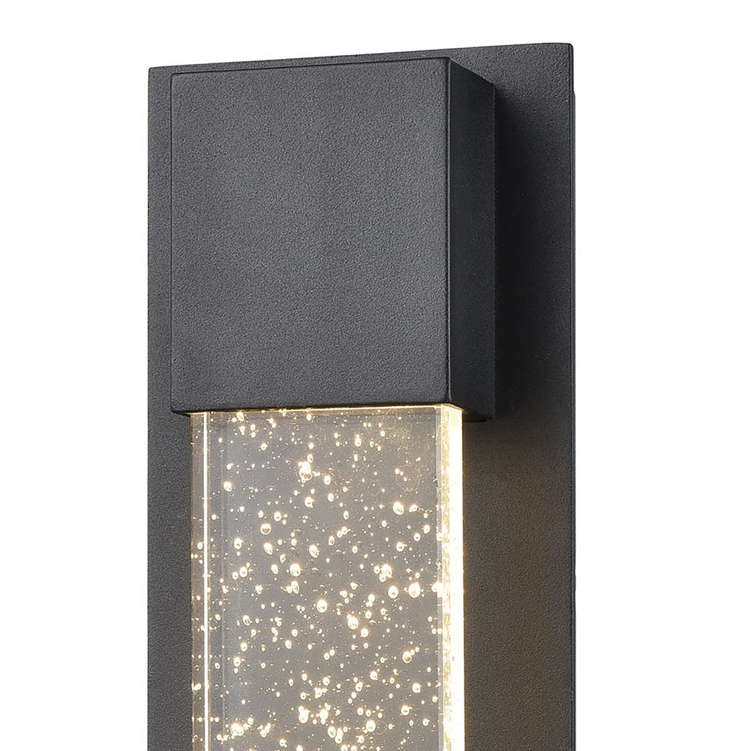 Emode 14 High 1-Light Outdoor Sconce - Matte Black Image 3