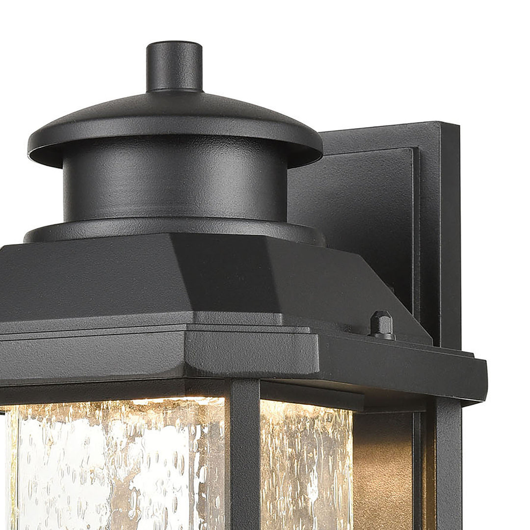 Irvine 13 High 1-Light Outdoor Sconce - Matte Black Image 5