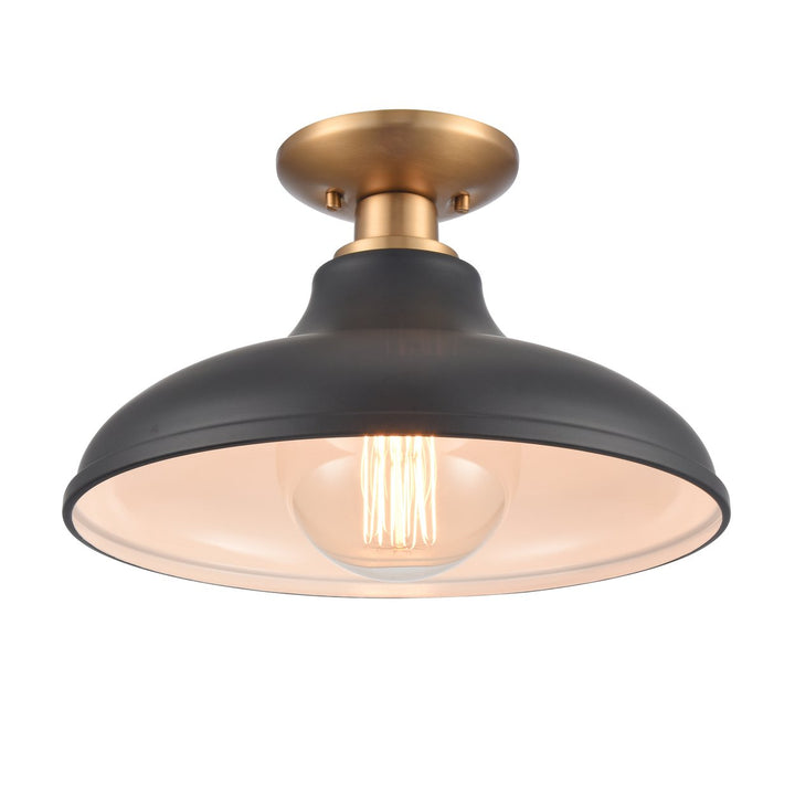 Grenville 13 Wide 1-Light Semi Flush Mount Image 3