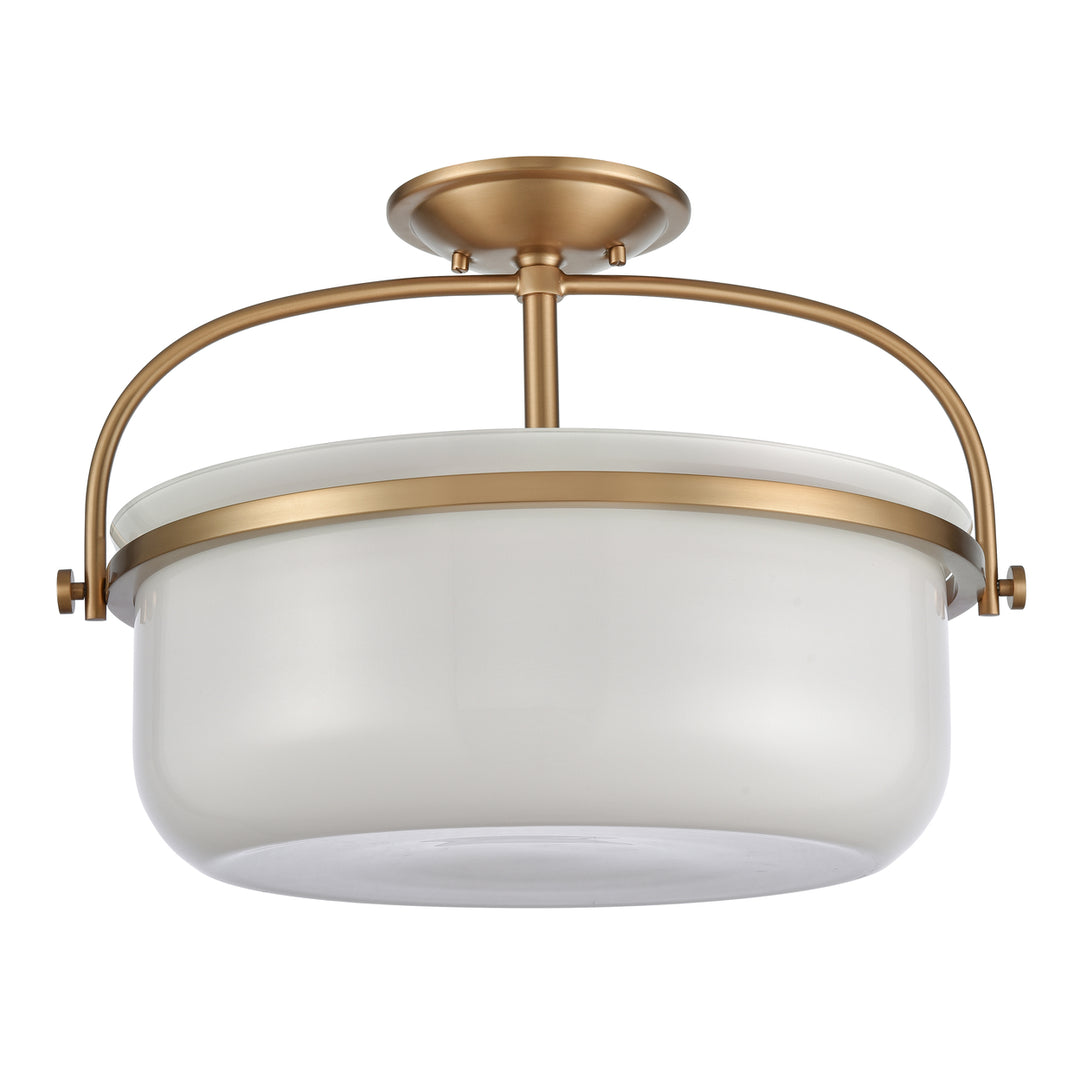 Wentworth 17 Wide 3-Light Semi Flush Mount Image 2