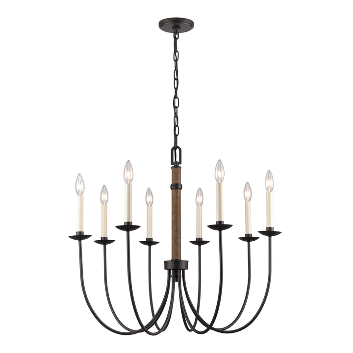 Neville 28 Wide 8-Light Chandelier Image 1