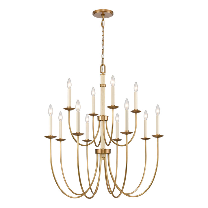 Neville 34 Wide 12-Light Chandelier Image 1