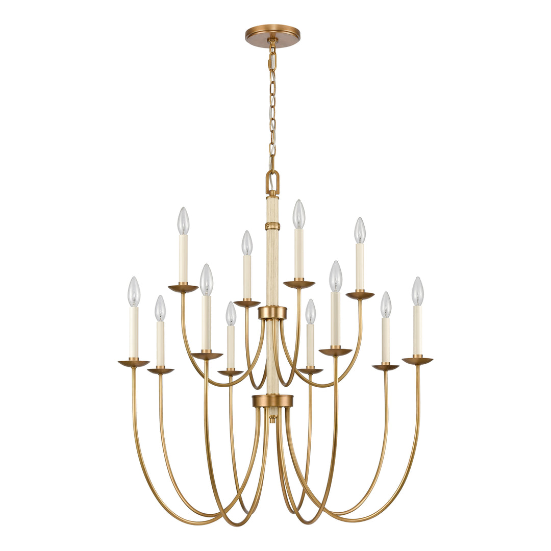 Neville 34 Wide 12-Light Chandelier Image 2