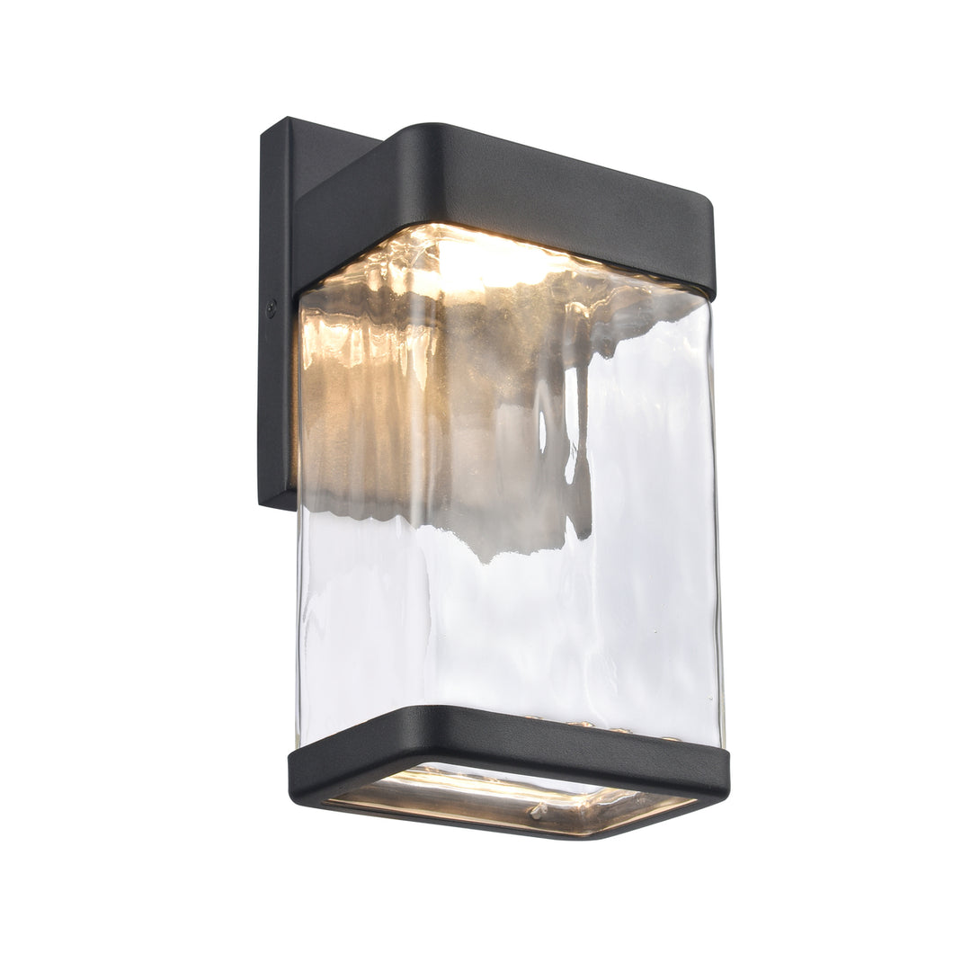 Cornice 9.75 High Integrated LED Outdoor Sconce - Charcoal Black Image 5