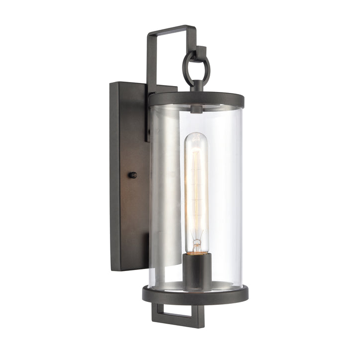 Hopkins 15.75 High 1-Light Outdoor Sconce - Charcoal Black Image 1