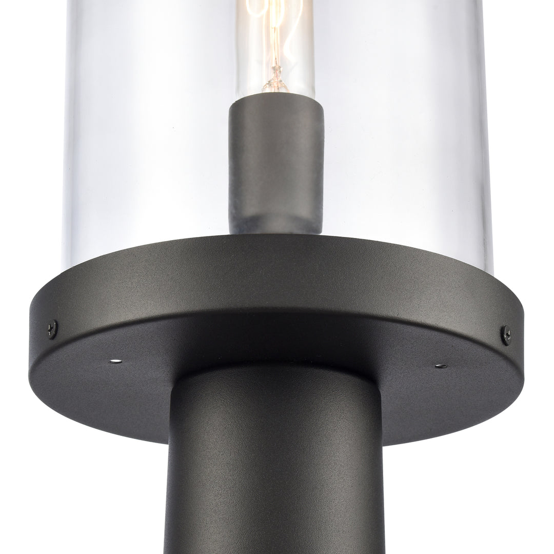 Hopkins 20.75 High 1-Light Outdoor Post Light - Charcoal Black Image 3