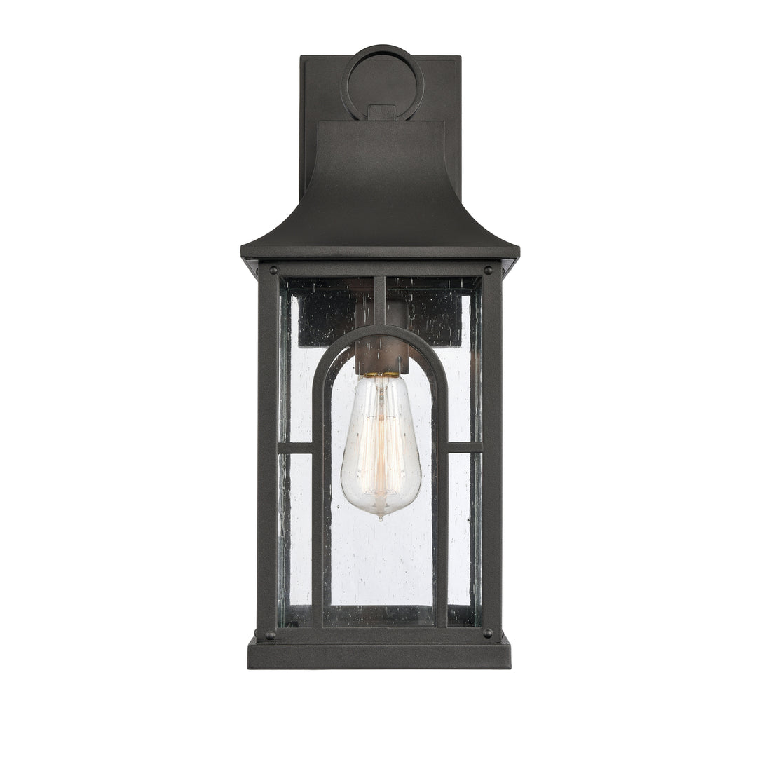 Triumph 17.75 High 1-Light Outdoor Sconce - Textured Black Image 1