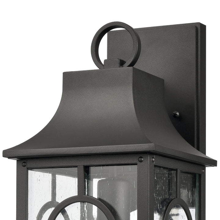 Triumph 17.75 High 1-Light Outdoor Sconce - Textured Black Image 5