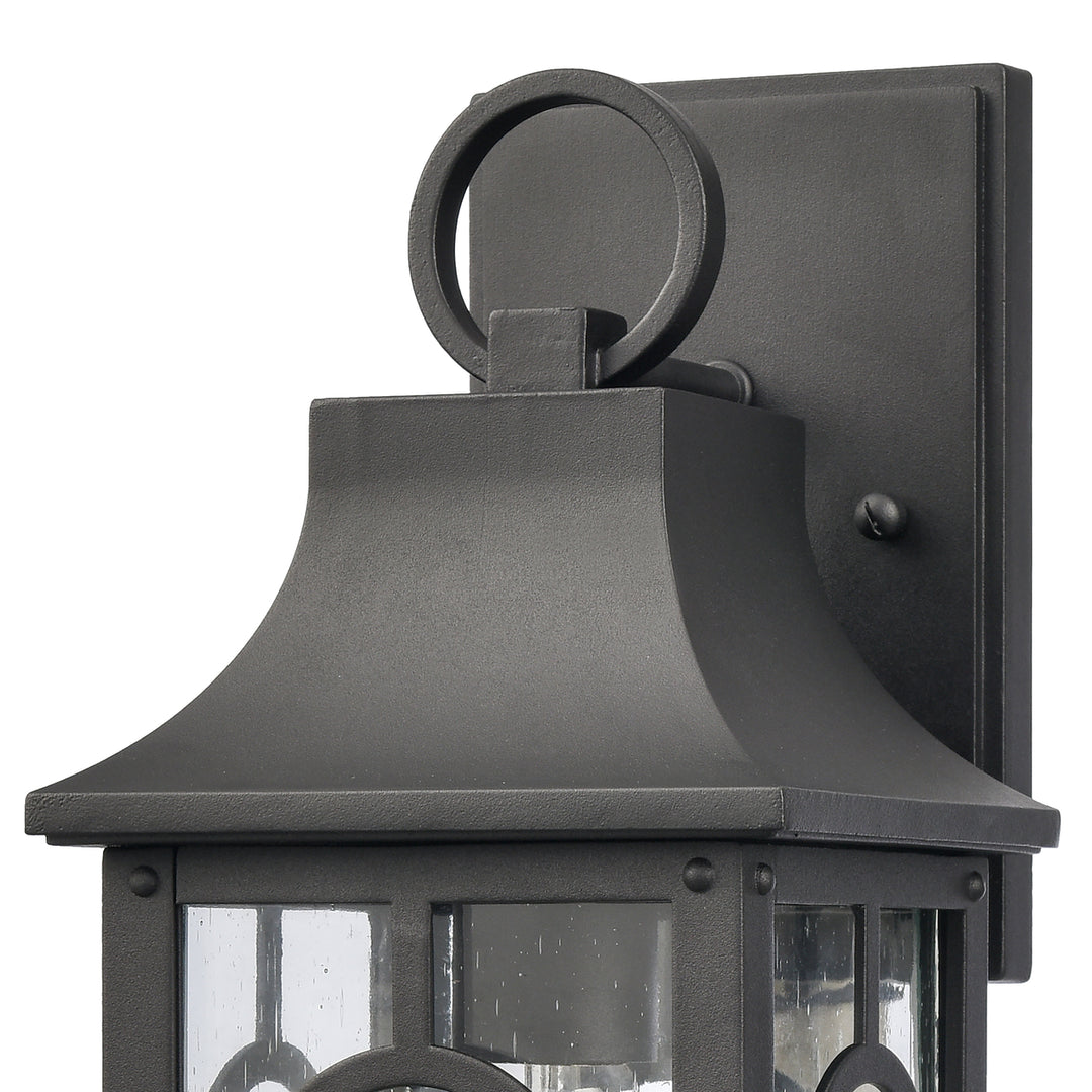 Triumph 14.5 High 1-Light Outdoor Sconce - Textured Black Image 5