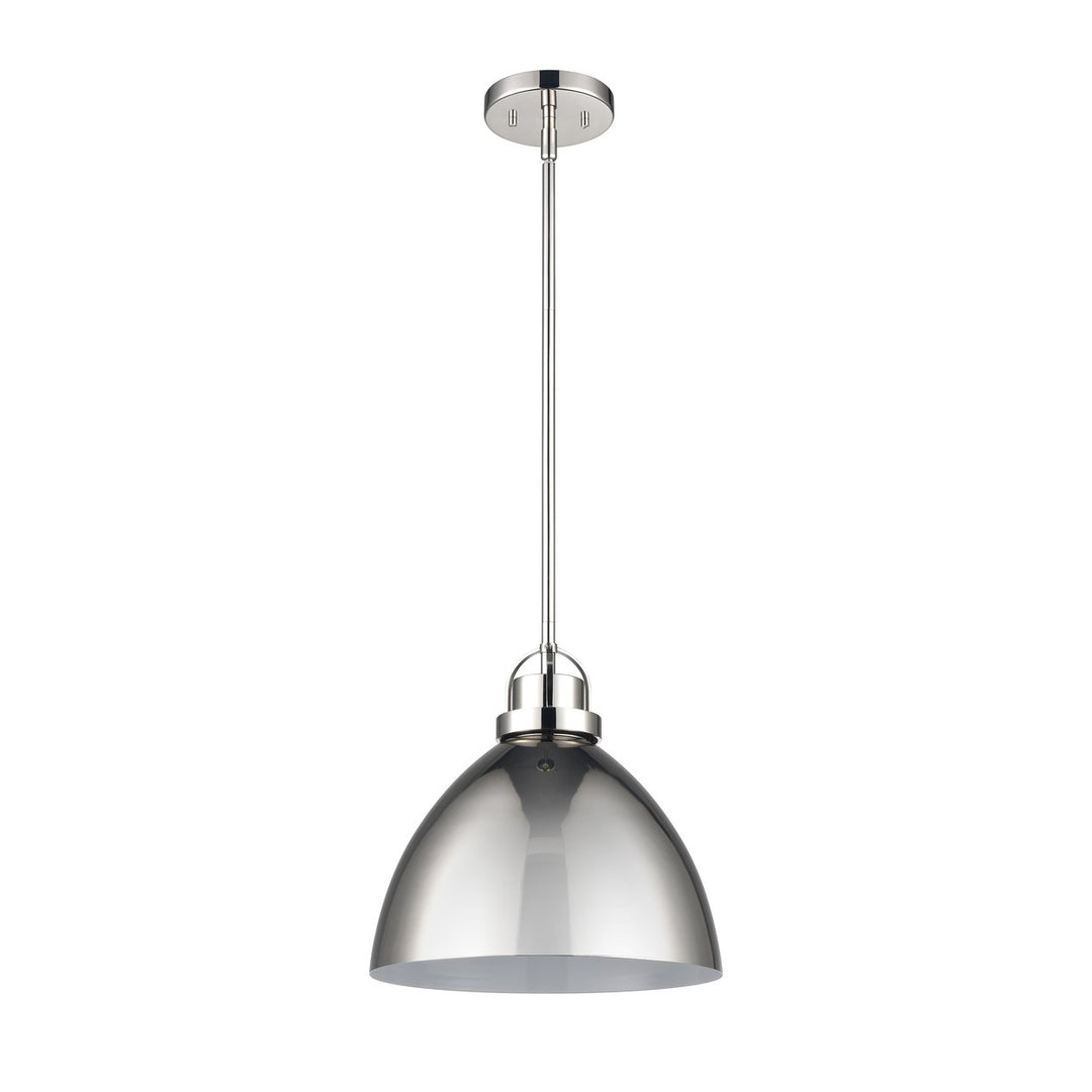 Somerville 12 Wide 1-Light Pendant - Polished Nickel Image 2