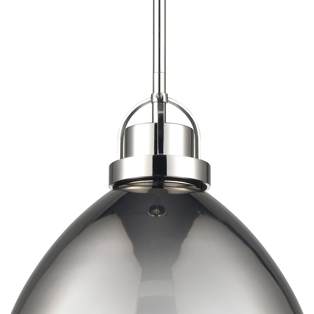 Somerville 12 Wide 1-Light Pendant - Polished Nickel Image 3