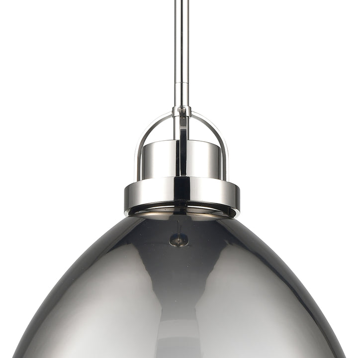 Somerville 12 Wide 1-Light Pendant - Polished Nickel Image 3