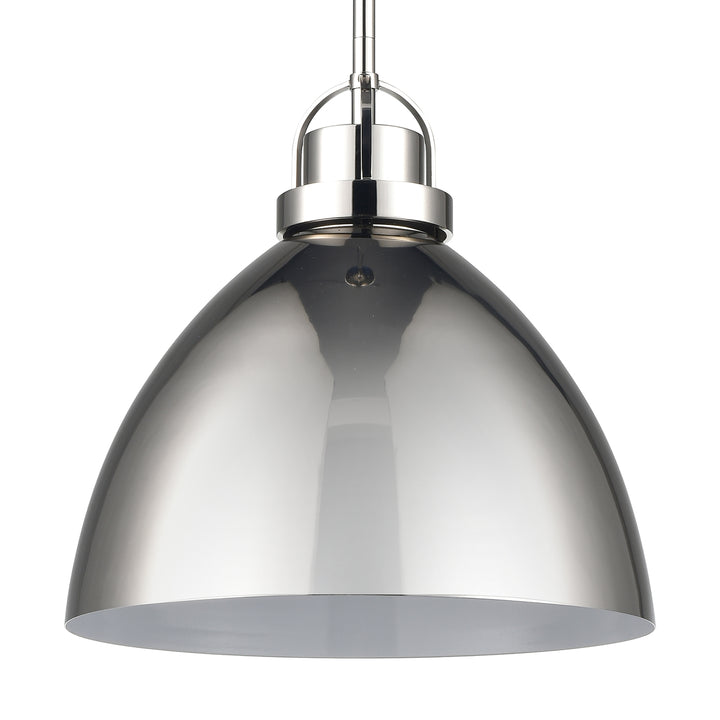 Somerville 12 Wide 1-Light Pendant - Polished Nickel Image 4