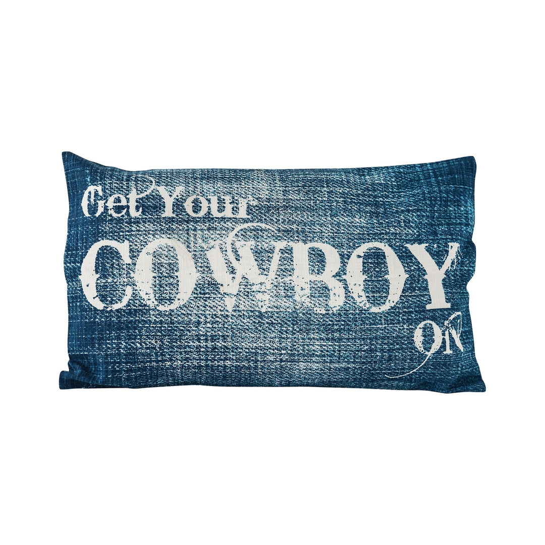 Get Your Cowboy On 20x12 Pillow Image 1