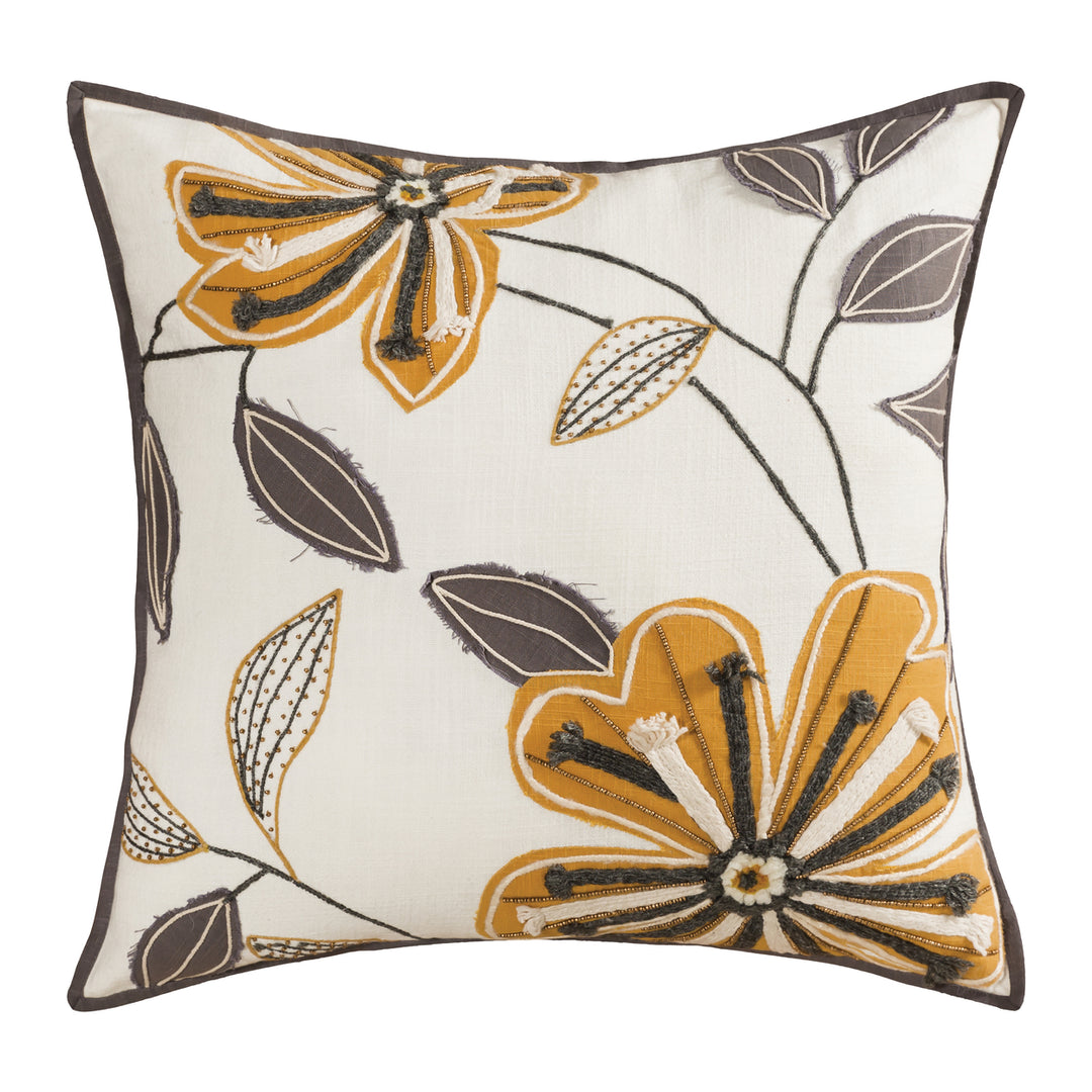 Aster 20x20 Pillow - Mustard Image 1