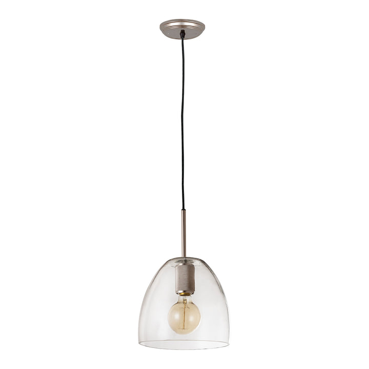 Netta 10 Wide 1-Light Mini Pendant - Satin Nickel Image 2