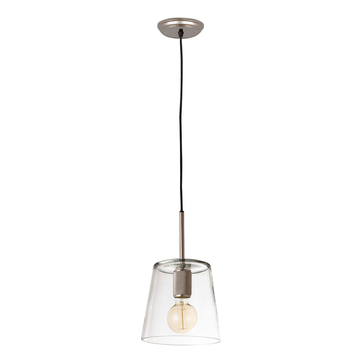 Netta 8 Wide 1-Light Mini Pendant - Satin Nickel Image 2