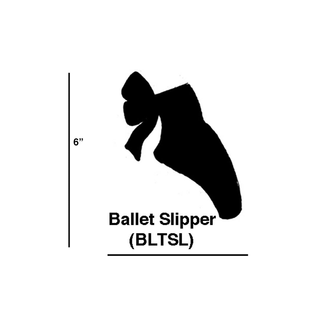 Ballet Slipper Cookie Cutters (Set of 6) Image 1