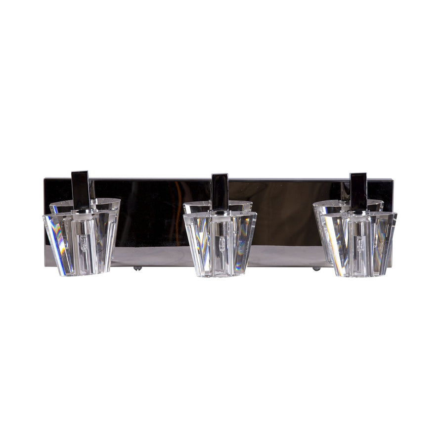 Capello 19.25 Wide 3-Light Vanity Light - Chrome Image 1