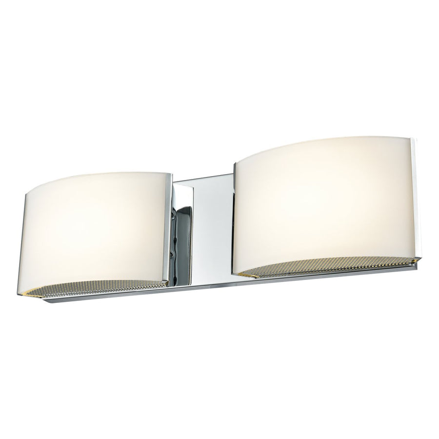 Pandora 16 Wide 2-Light Vanity Light - Chrome Image 1