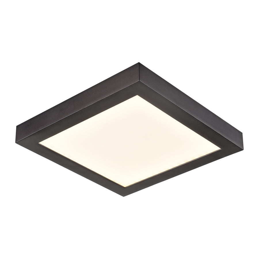 Titan 6 Wide Integrated LED Square Flush Mount Image 1