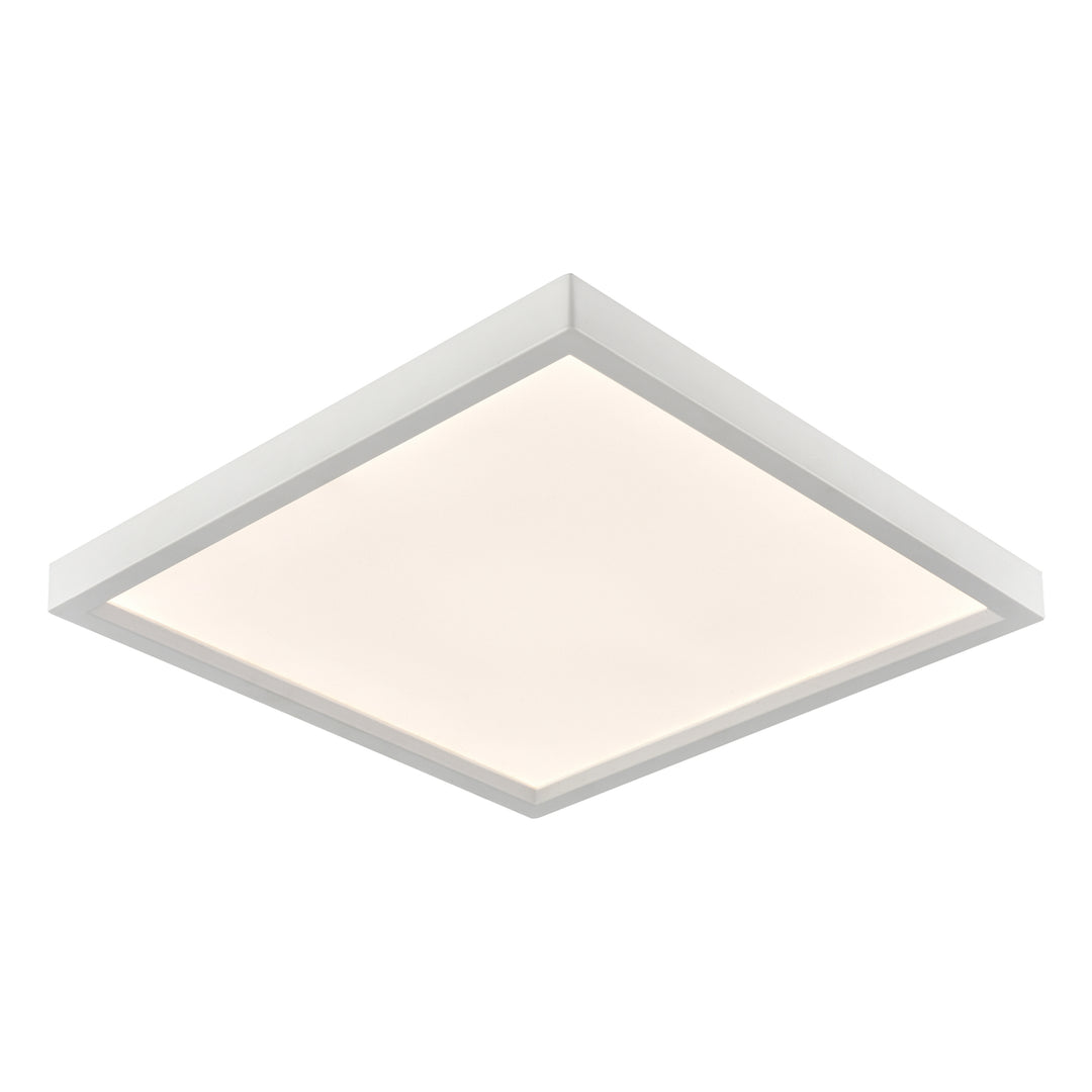 Titan 8 Wide Integrated LED Square Flush Mount Image 1