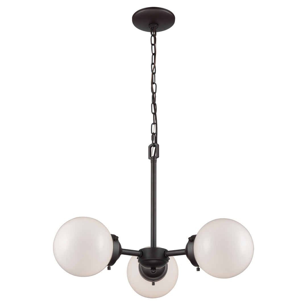 Beckett 22 Wide 3-Light Chandelier - Oil Rubbed Bronze [CN120321] Image 1