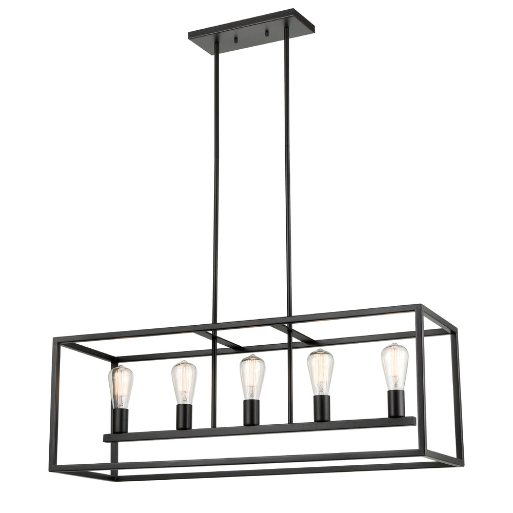 Williamsport 37 Wide 5-Light Linear Chandelier Image 2