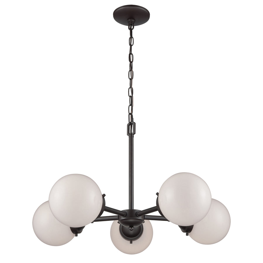 Beckett 26 Wide 5-Light Chandelier - Oil Rubbed Bronze [CN120521] Image 1