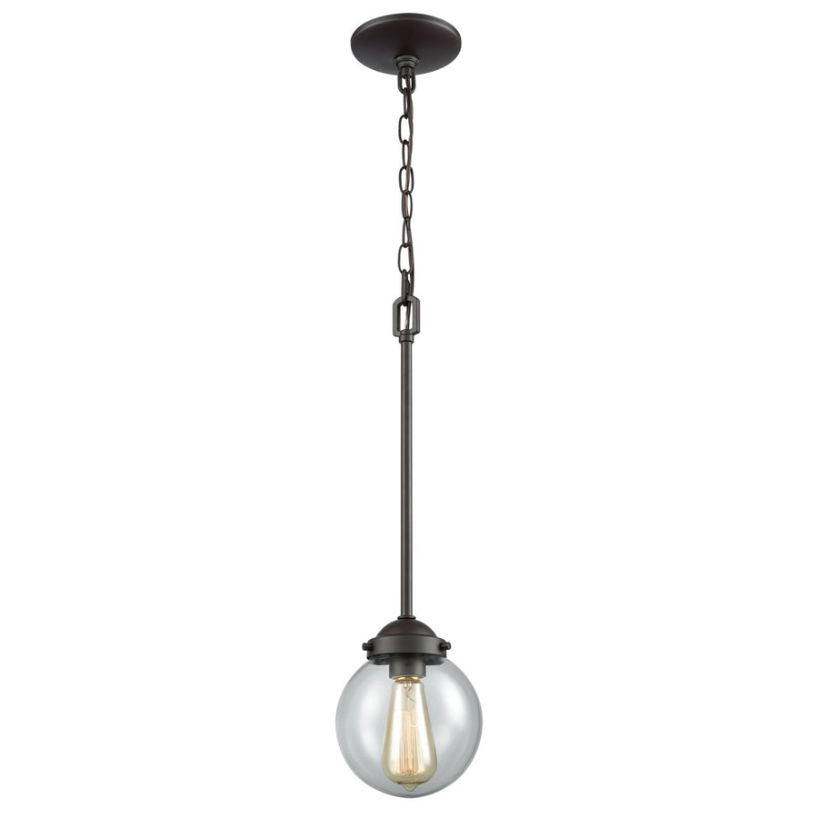 Beckett 6 Wide 1-Light Mini Pendant - Oil Rubbed Bronze [CN129151] Image 1