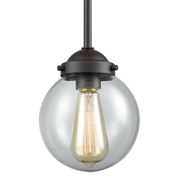 Beckett 6 Wide 1-Light Mini Pendant - Oil Rubbed Bronze [CN129151] Image 2