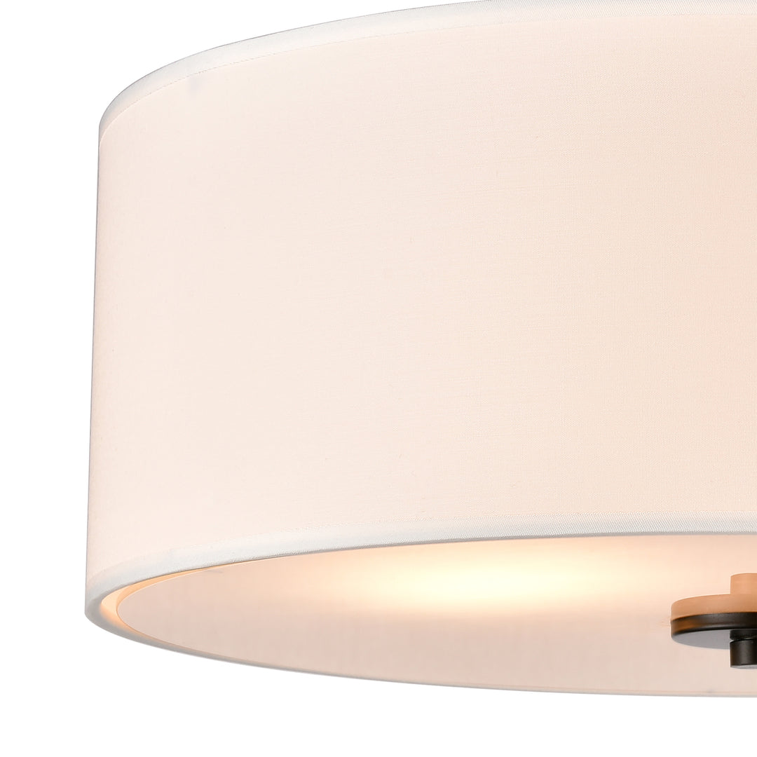 Oakland 16 Wide 2-Light Semi Flush Mount Image 3