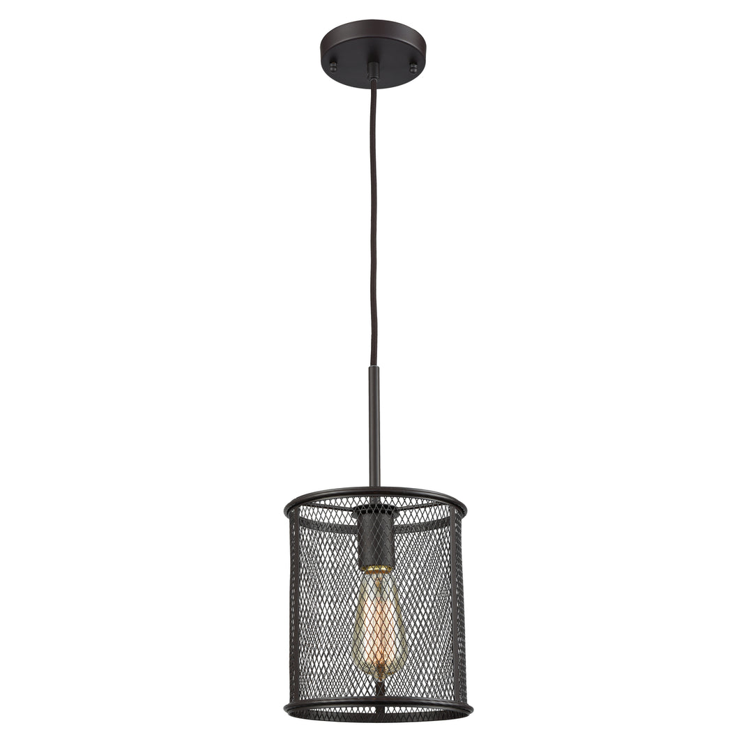 Williamsport 8 Wide 1-Light Mini Pendant - Oil Rubbed Bronze Image 1