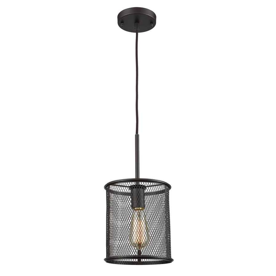 Williamsport 8 Wide 1-Light Mini Pendant - Oil Rubbed Bronze Image 1