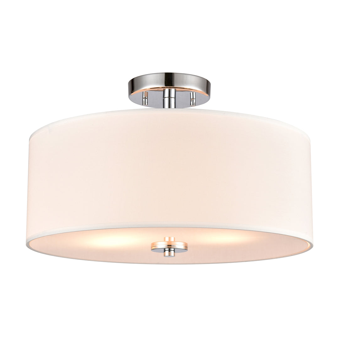 Oakland 16 Wide 2-Light Semi Flush Mount Image 1