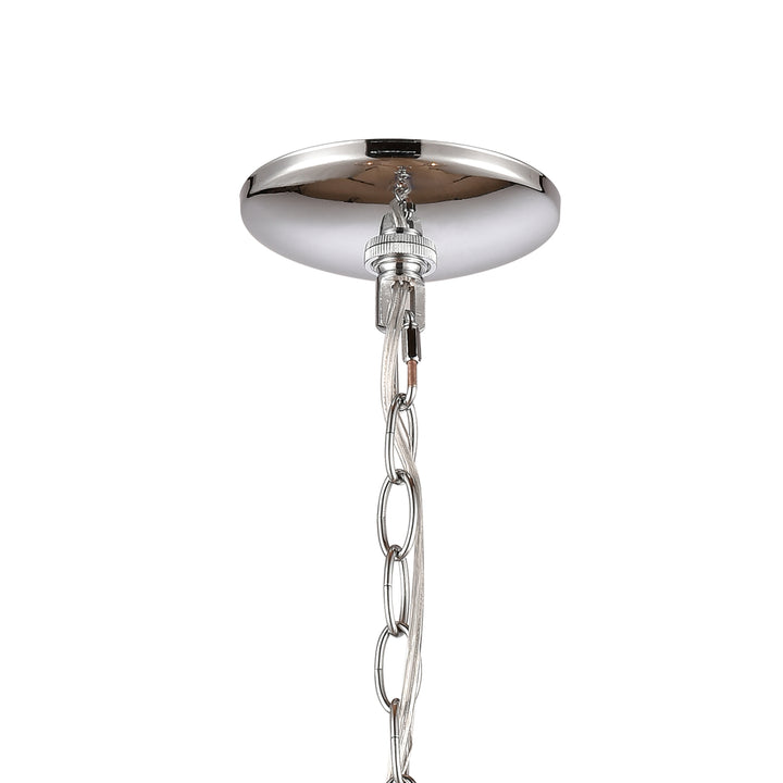 Oakland 19 Wide 3-Light Chandelier - Chrome Image 4