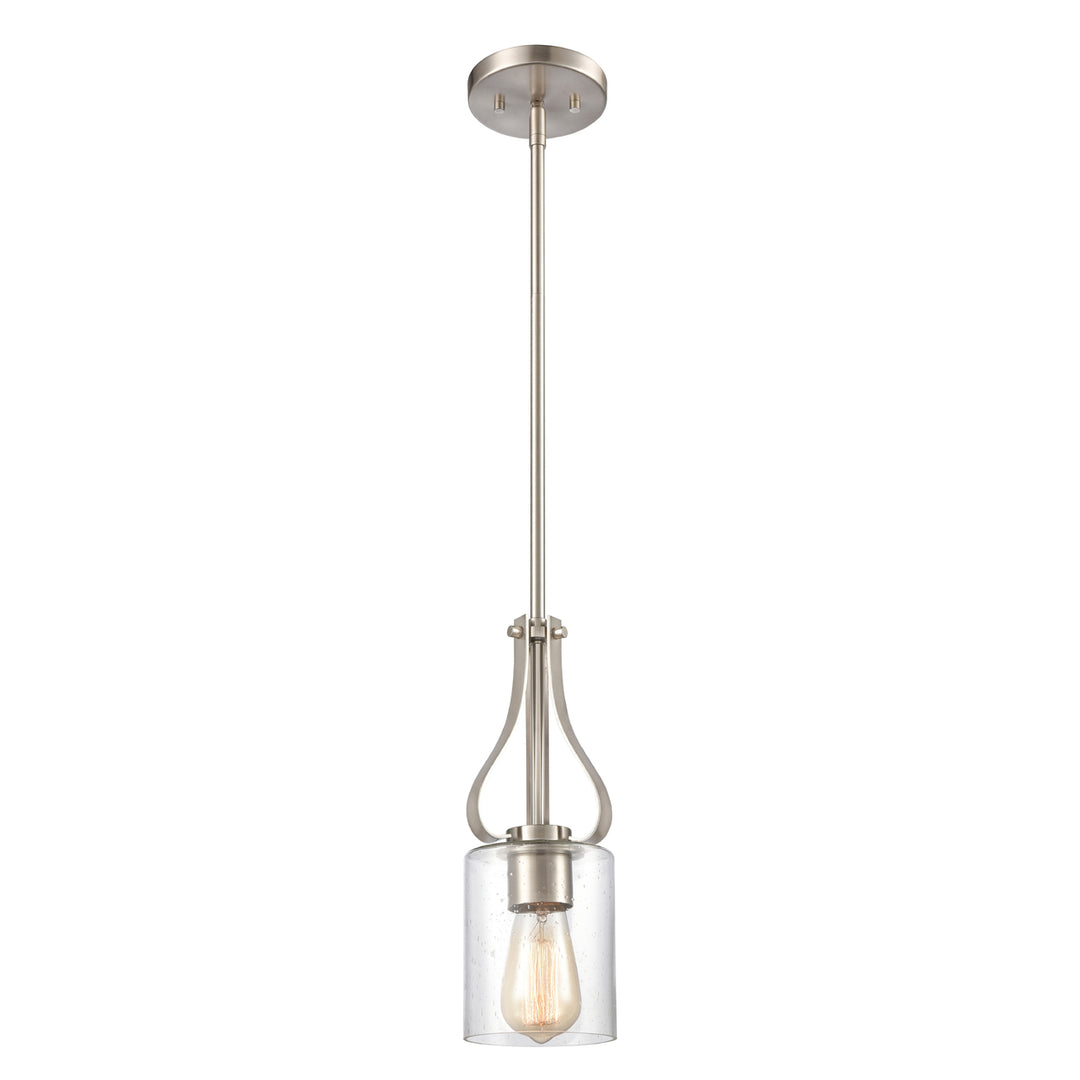 Market Square 5 Wide 1-Light Mini Pendant - Brushed Nickel Image 1