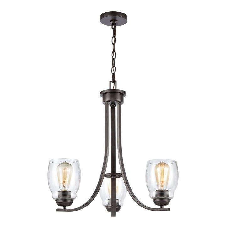 Calistoga 23 Wide 3-Light Chandelier Image 1