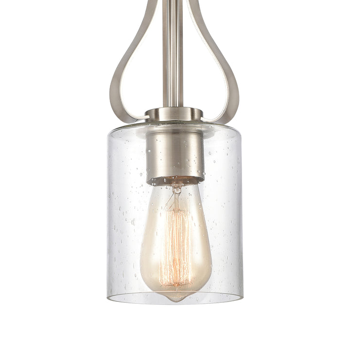 Market Square 5 Wide 1-Light Mini Pendant - Brushed Nickel Image 4