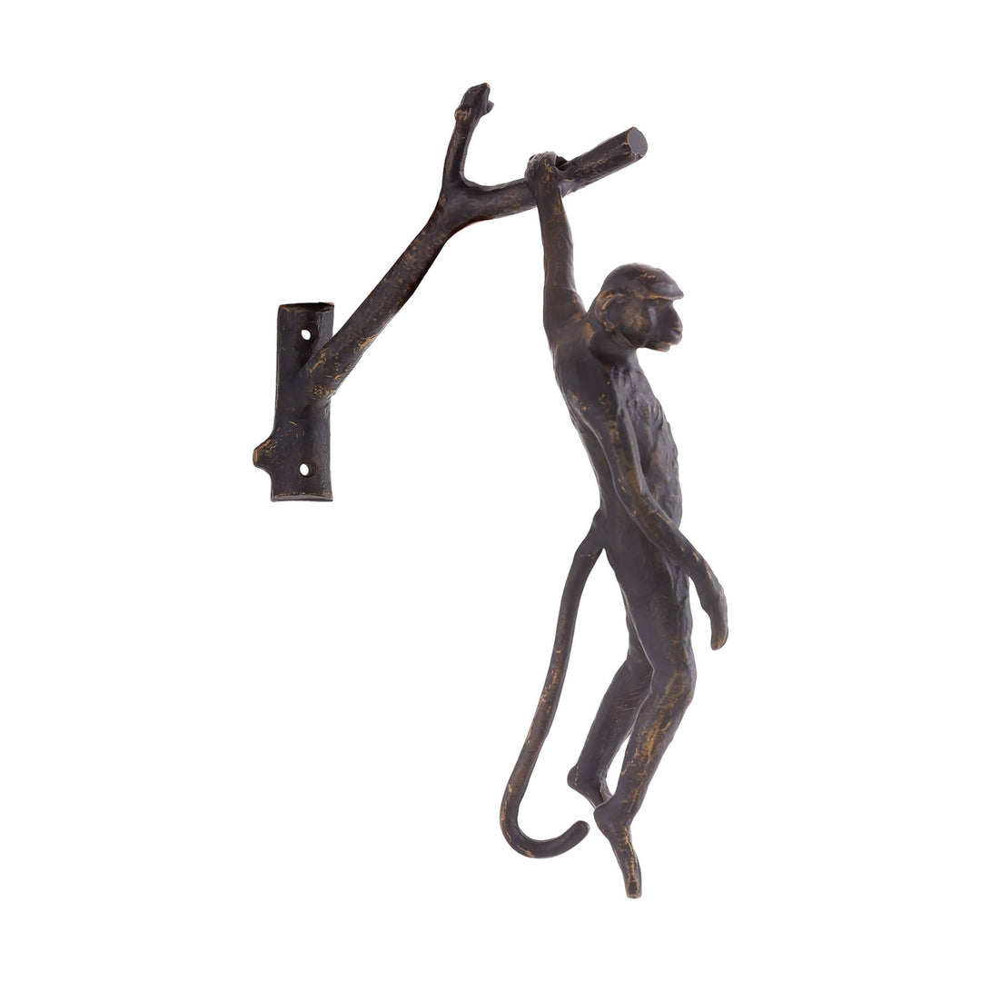 Aluminum Monkey Wall Hook - Dark Image 2