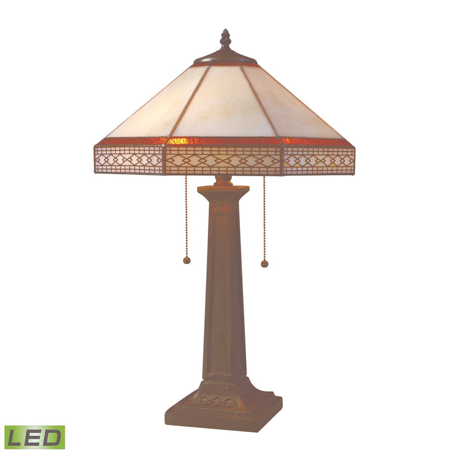 Stone Filigree 24 High 2-Light Table Lamp Image 1