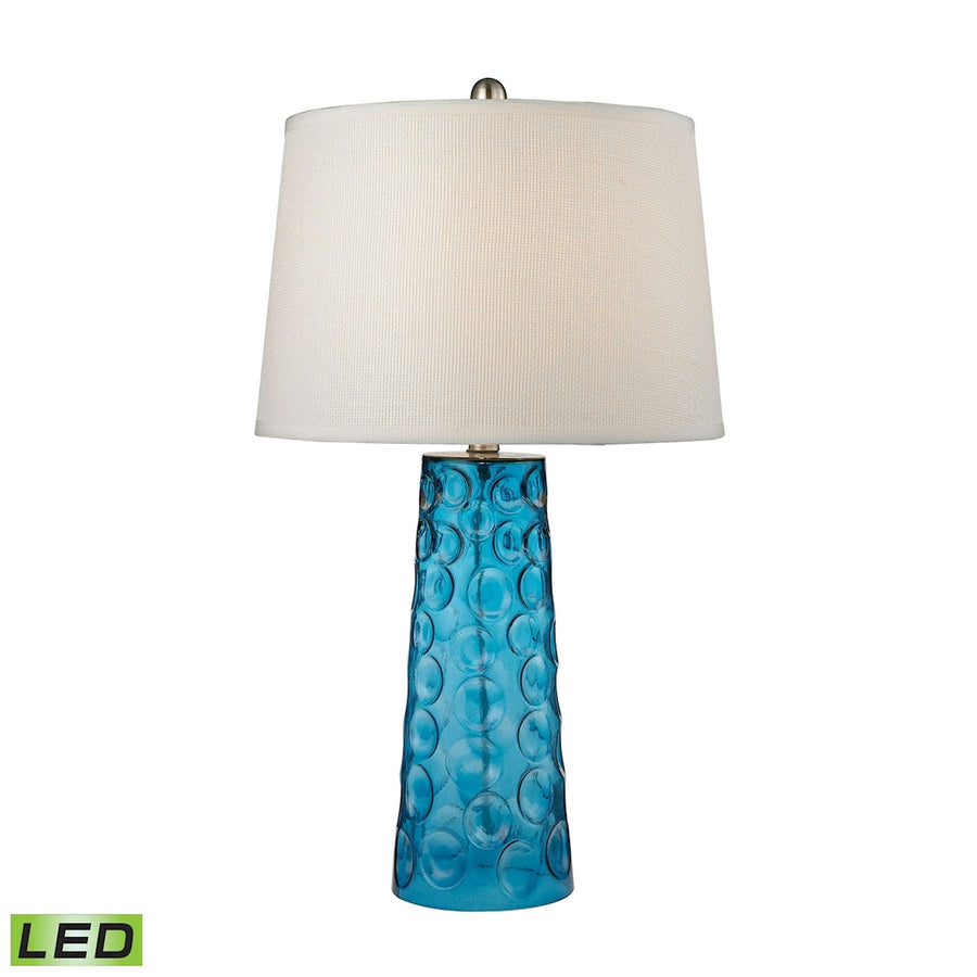 Hammered Glass 27 High 1-Light Table Lamp Image 1