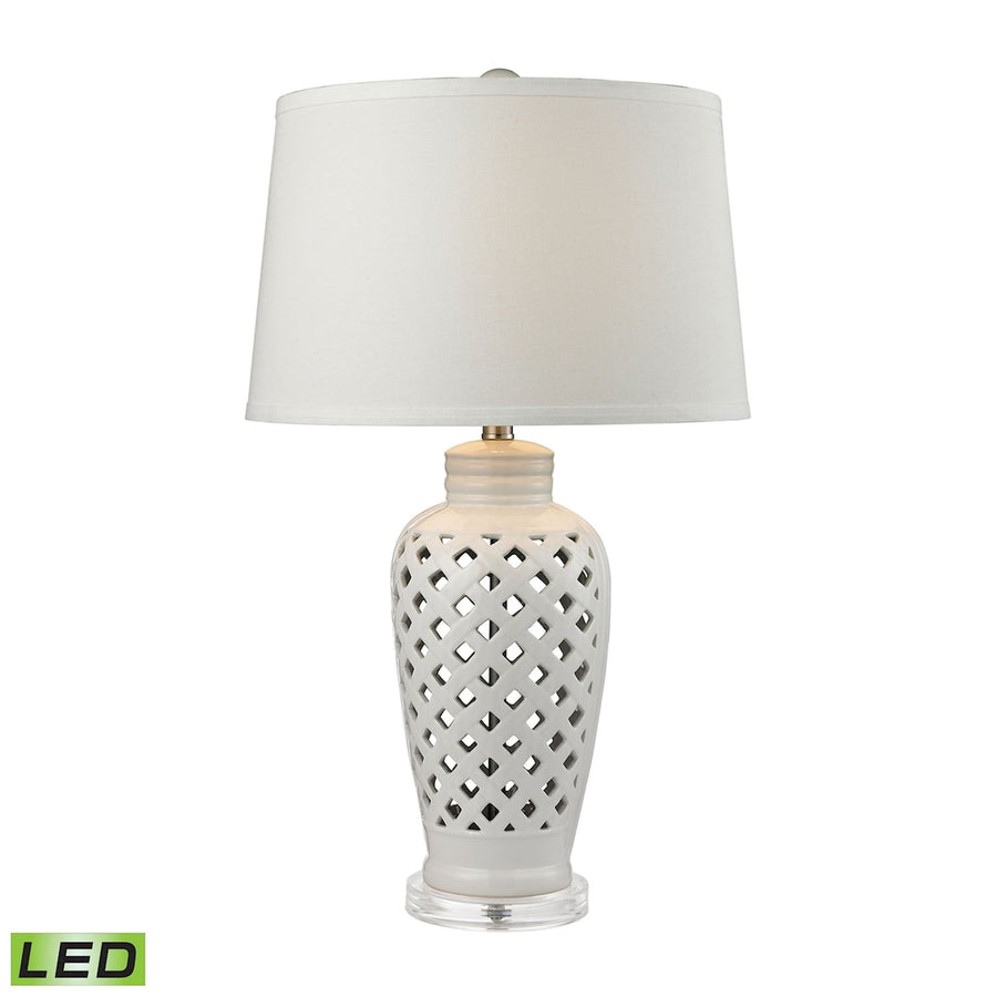 Openwork 27 High 1-Light Table Lamp Image 1