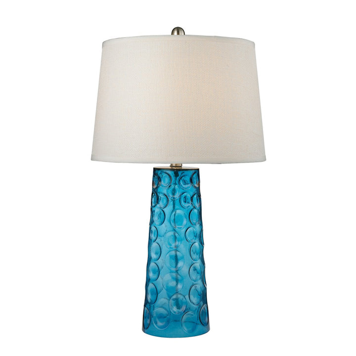 Hammered Glass 27 High 1-Light Table Lamp Image 1