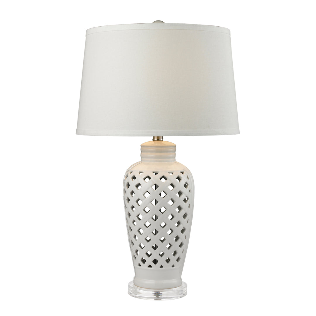 Openwork 27 High 1-Light Table Lamp Image 2