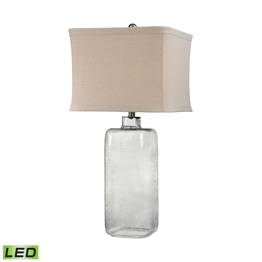 Hammered Grey 31 High 1-Light Table Lamp Image 1