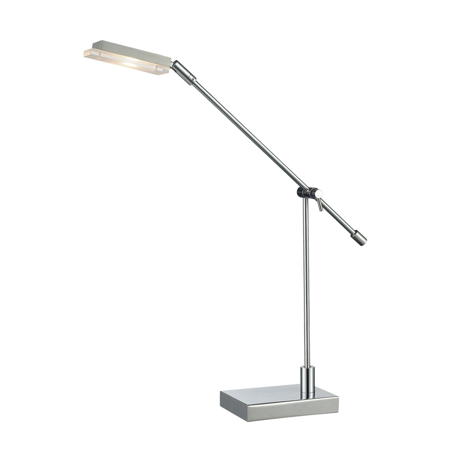 Bibliotheque 26 High 1-Light Desk Lamp - Polished Chrome Image 1