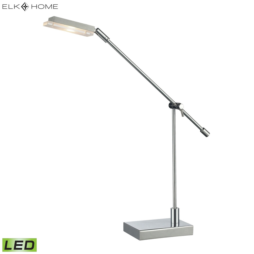 Bibliotheque 26 High 1-Light Desk Lamp - Polished Chrome Image 2