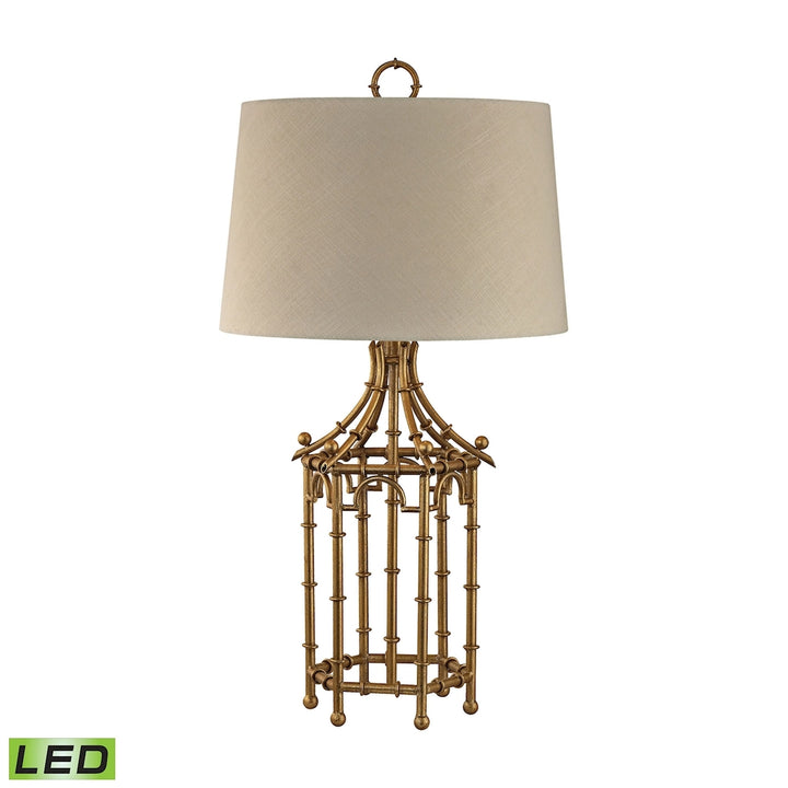 Bamboo Birdcage 32.25 High 1-Light Table Lamp Image 1