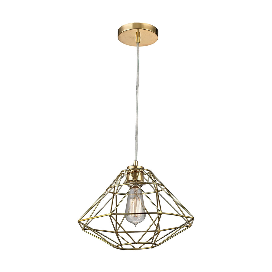 Paradigm 13 Wide 1-Light Pendant - Gold Image 1